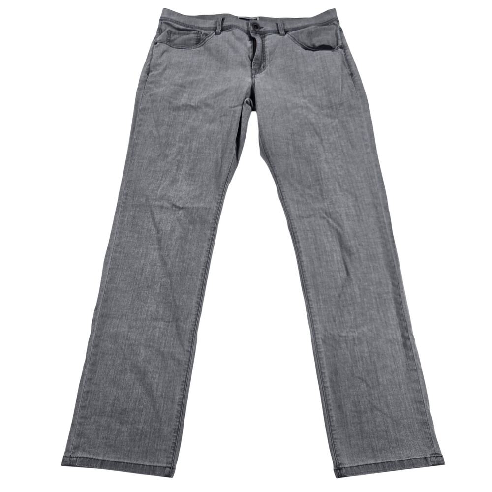 Travis Mathew Legacy Featherweight Gray Stretch Straight Jeans Men's Size 35